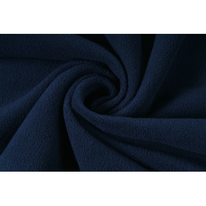 Fleece, micropolar 240g tmavě modrá, navy blue látky, metráž