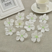 Květ HAWAI, textilní dekorace, květina bílá
