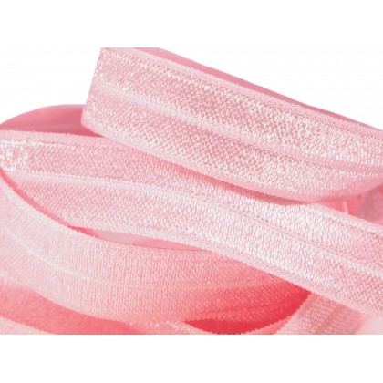 Lemovací guma, pruženka růžová 20mm, metráž